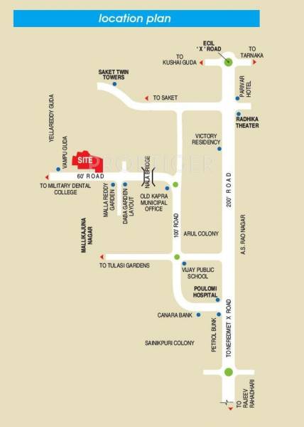 Images for Location Plan of Samskruthi Foundations Swargam Villa Images for Location Plan of Samskruthi Foundations Swargam Villa