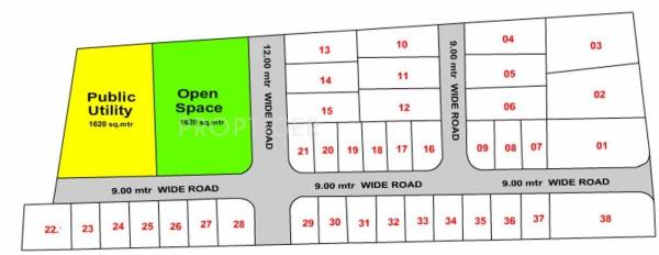 Layout Plan Vastuland Realtors Crystal 3 Layout Plan