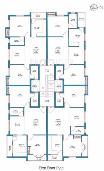Images for Cluster Plan of MM Builders New Launch