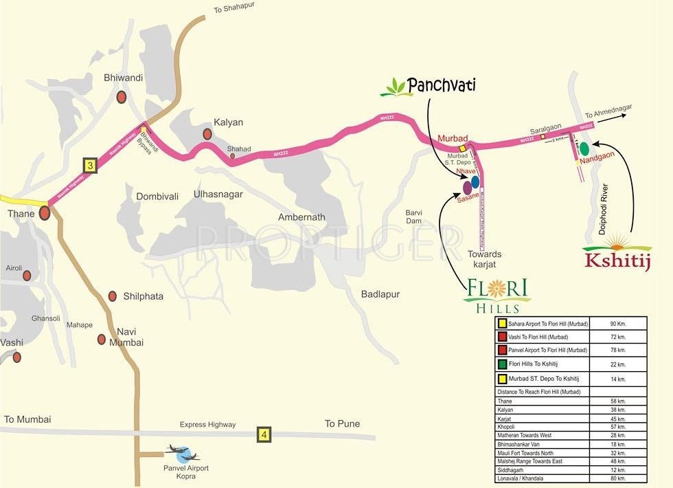 Shivalik Developers Panchvati Location Plan