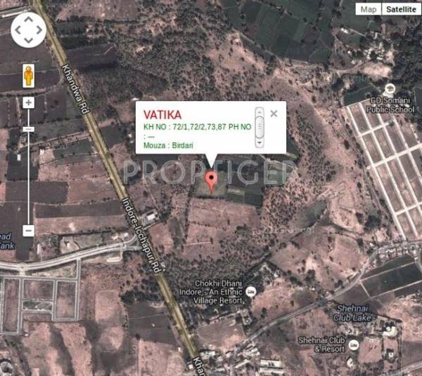 Vastuland Realtors Vatika Location Plan