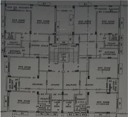 anima prasannyamayee villa Cluster Plan