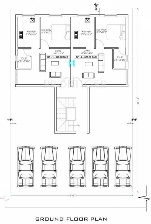 Images for Cluster Plan of MM Builders Bhavani Nagar
