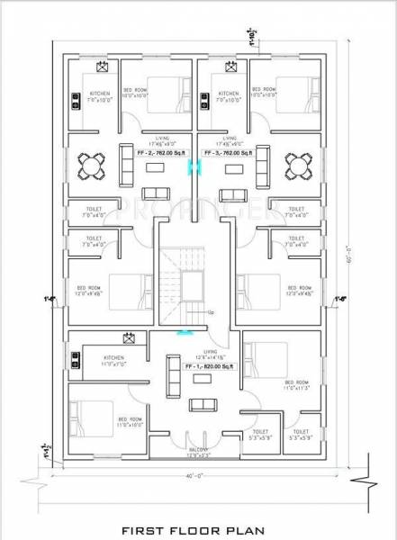 Images for Cluster Plan of MM Builders Bhavani Nagar