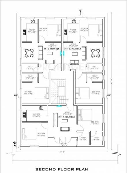 Images for Cluster Plan of MM Builders Bhavani Nagar