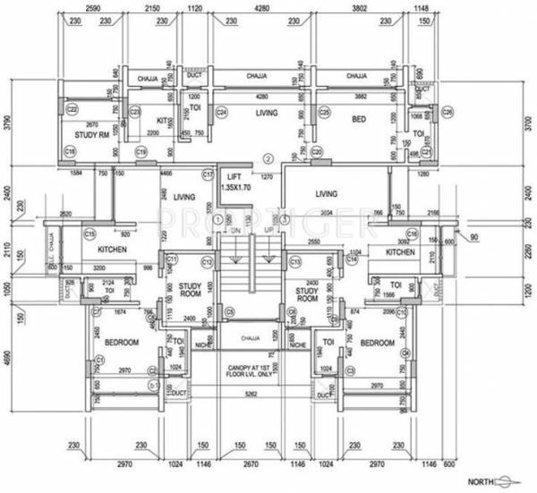 Images for Cluster Plan of GHP Krishna Niwas