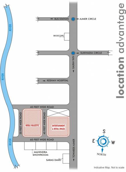 Images for Location Plan of Miraj Group Majestic