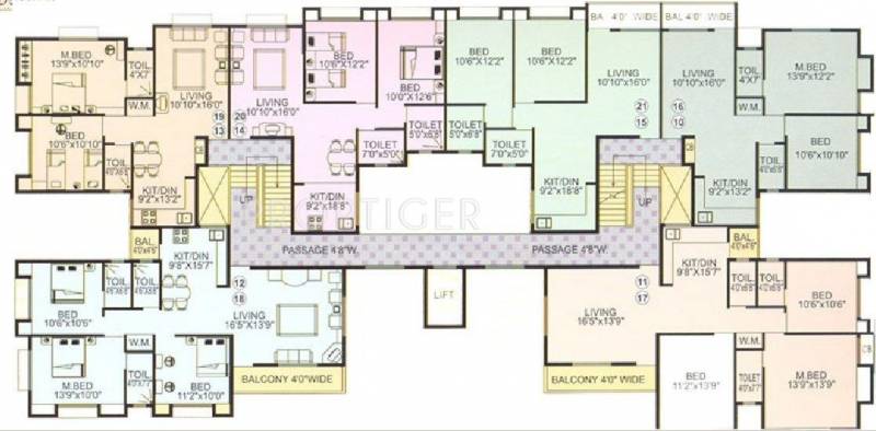Images for Cluster Plan of Nirman Residency