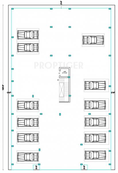  lakshmi-nagar Single Tower Cluster Plan