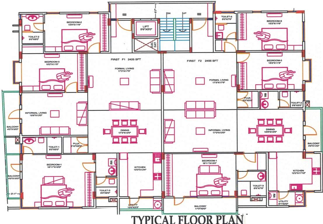 Images for Cluster Plan of Ganapathyraja Vaishnavi