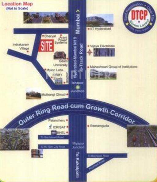 Images for Location Plan of VVR Housing Sri Vasudeva Gardens