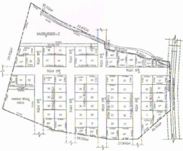 Images for Layout Plan of MSK Nandi Homes