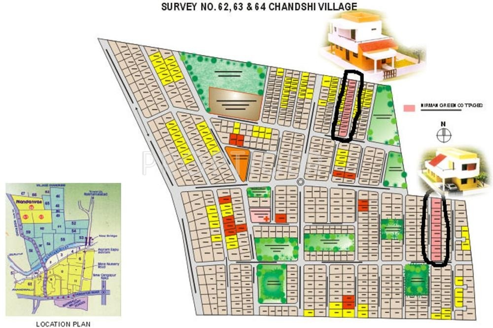 Images for Layout Plan of Nirman Green Cottages
