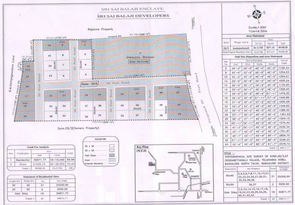 Images for Layout Plan of Akshaya Balaji Gardenia