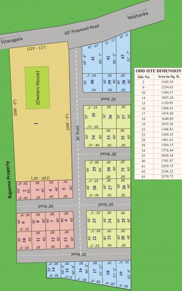 Images for Layout Plan of Akshaya Balaji Gardenia