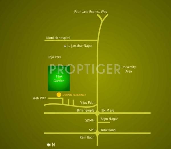 Images for Location Plan of Unique Builder Garden Residency