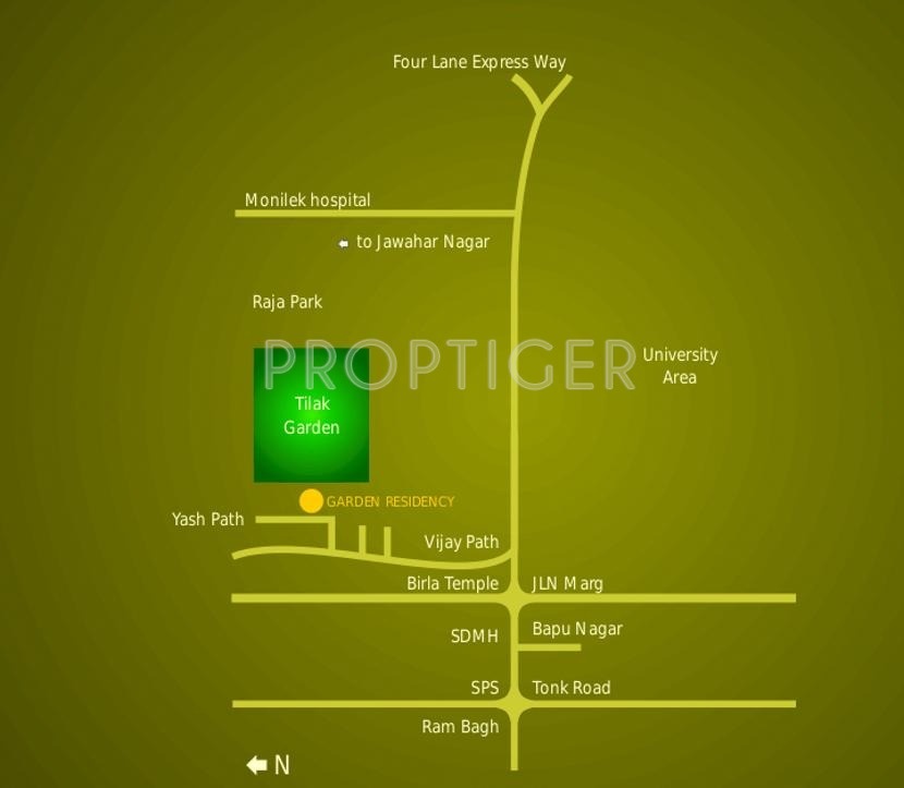 Images for Location Plan of Unique Builder Garden Residency