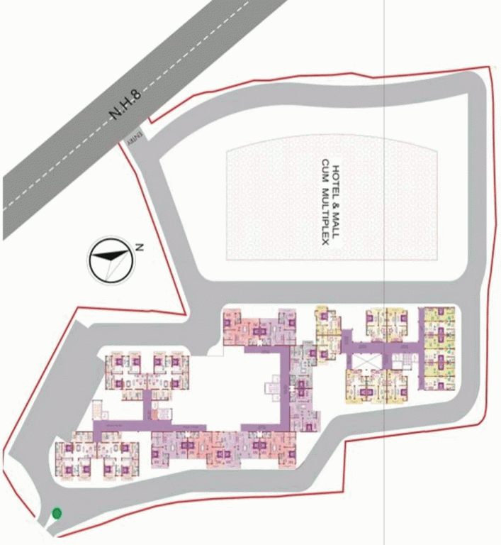  meridian Images for Layout Plan of Miraj Group Meridian