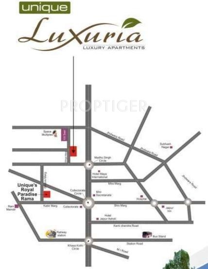 Images for Location Plan of Unique Builder Unique Luxuria