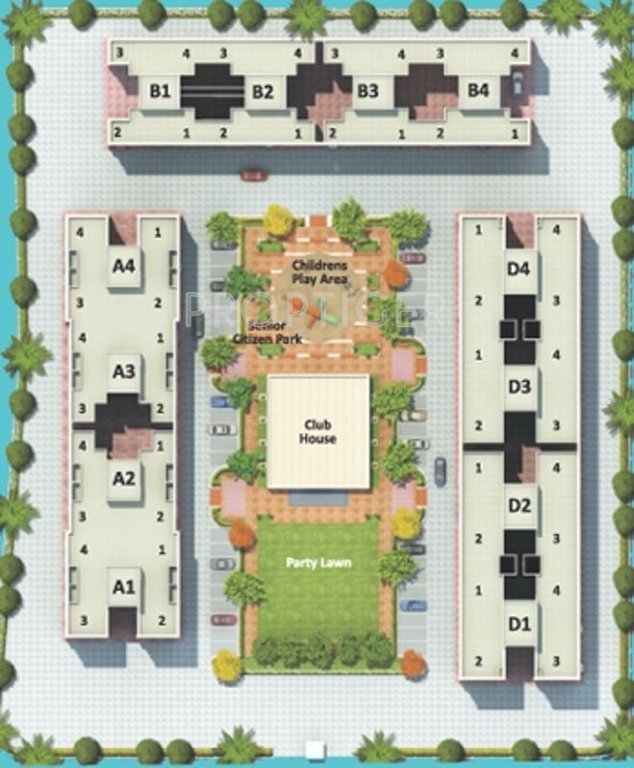 Images for Layout Plan of Kolte Patil Umang Homes Phase 1