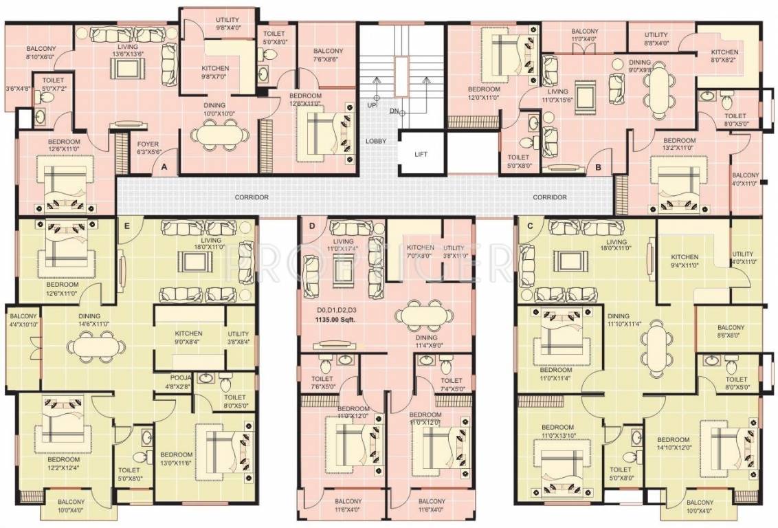 Images for Cluster Plan of Aakruthi SV Sowmya Orange Dew