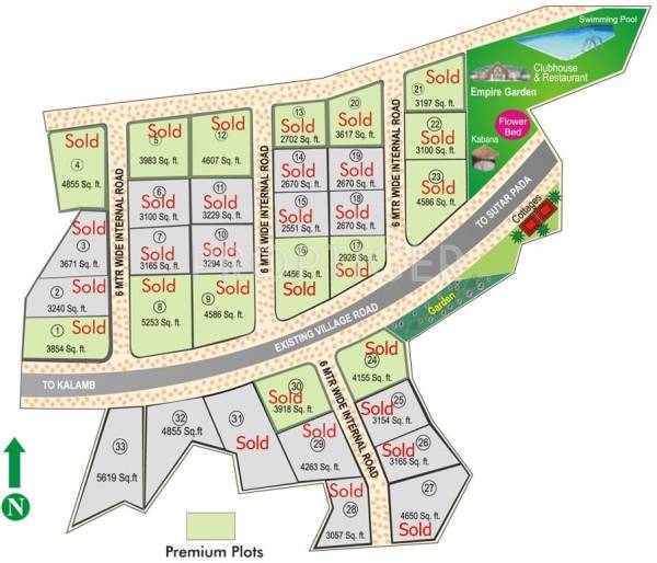 Karnik Developer Green Park Layout Plan
