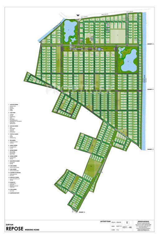 repose Images for Layout Plan of Suryam Repose