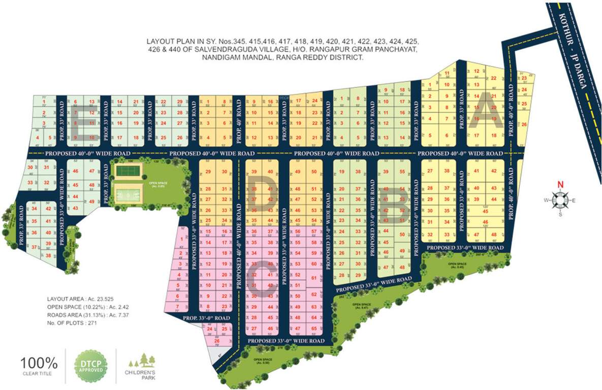Images for Layout Plan of TMR Golden Habitat