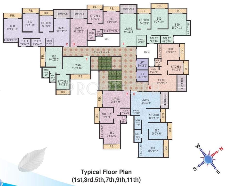  imperial heights Images for Cluster Plan of Shree Ganesh Imperial Heights