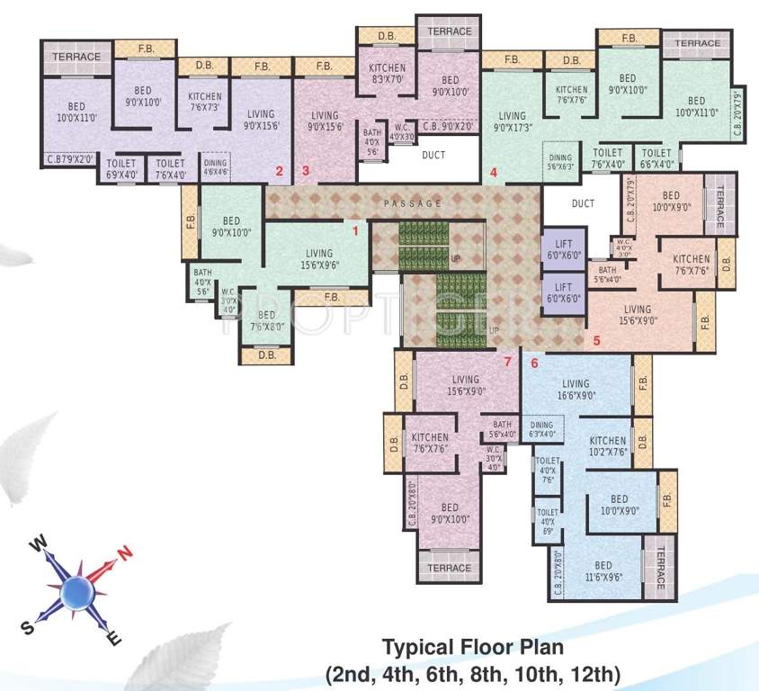  imperial heights Images for Cluster Plan of Shree Ganesh Imperial Heights