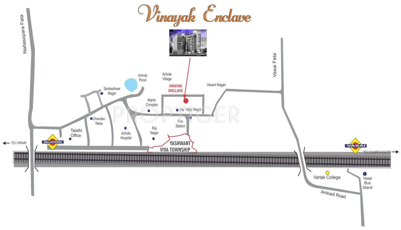 Images for Location Plan of Shree Ganesh Builders Vinayak Enclave