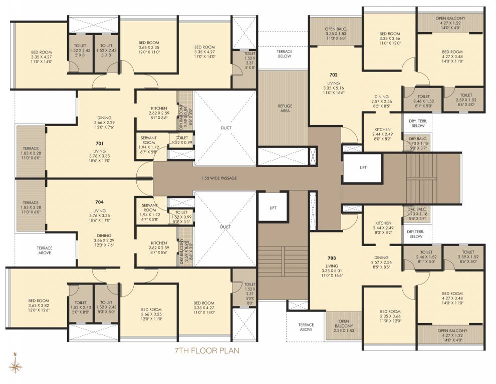  power boulevard Power Boulevard Cluster Plan for 7th Floor
