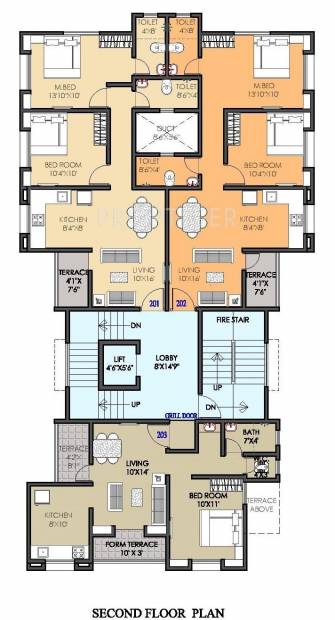 Images for Cluster Plan of OM Galaxy Apartment