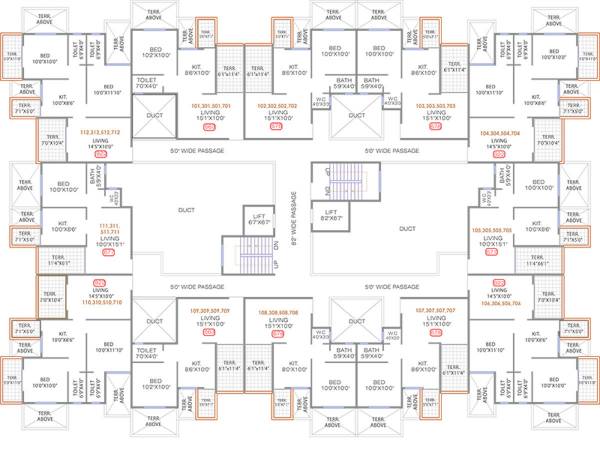 Images for Cluster Plan of Tulsi Tulsi Ratna