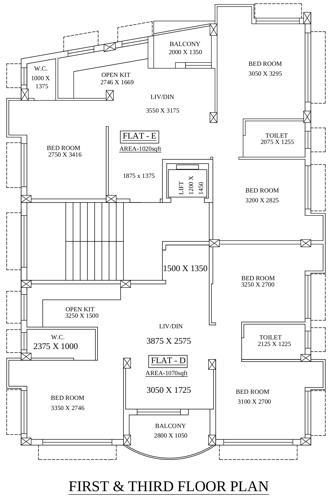 Images for Cluster Plan of Archind Mira Apartment