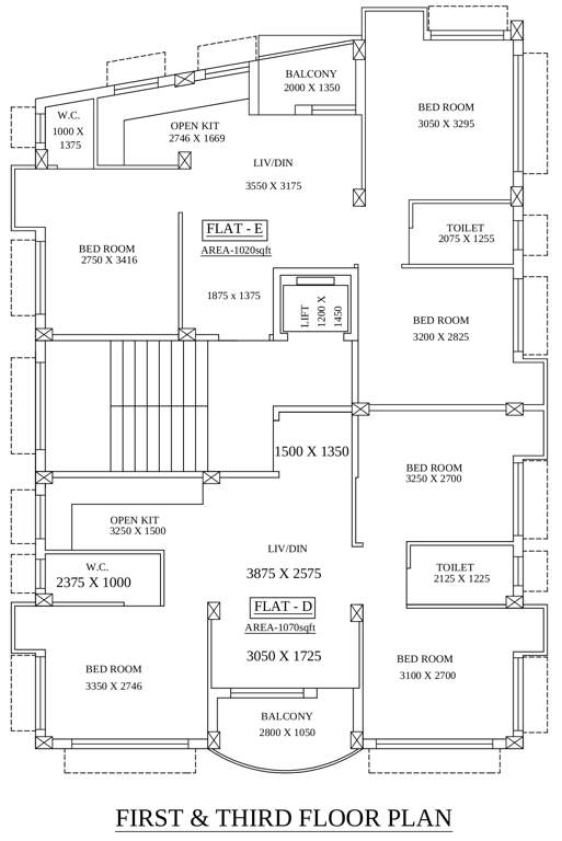 Images for Cluster Plan of Archind Mira Apartment