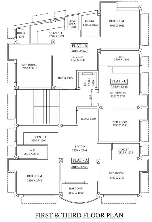 Images for Cluster Plan of Archind Mira Apartment