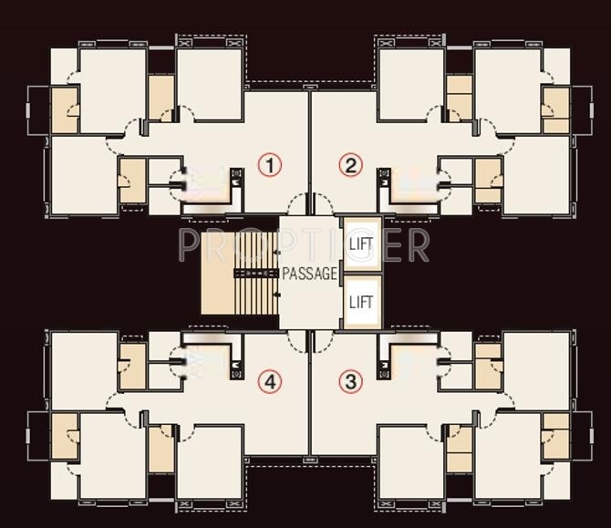Images for Cluster Plan of Happy Home Nakshatra Solitaire