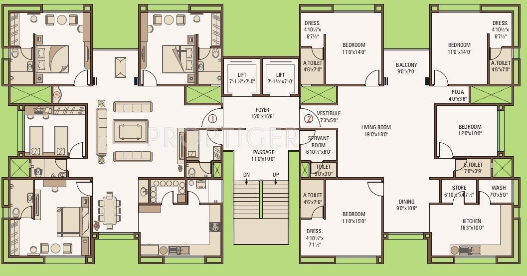 Images for Cluster Plan of Happy Home Capital Life