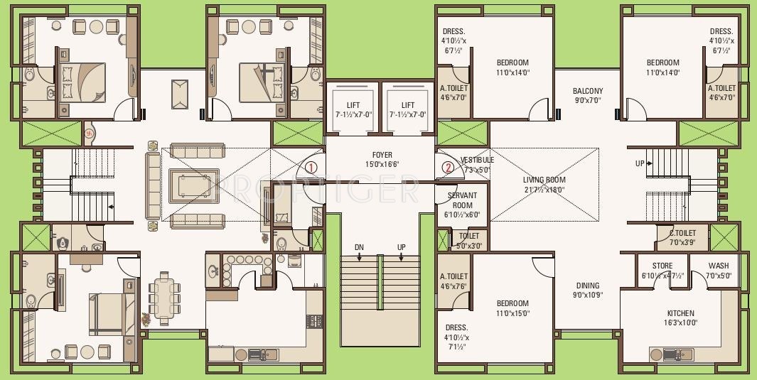 Images for Cluster Plan of Happy Home Capital Life