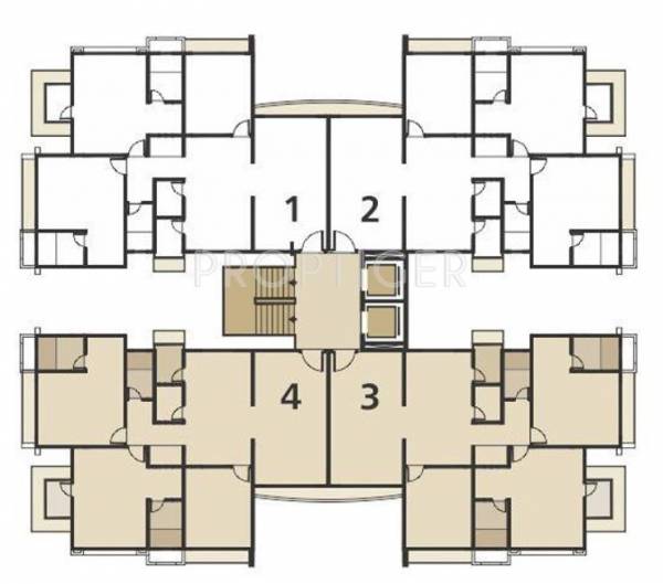 Images for Cluster Plan of Happy Home Nandanvan III Images for Cluster Plan of Happy Home Nandanvan III