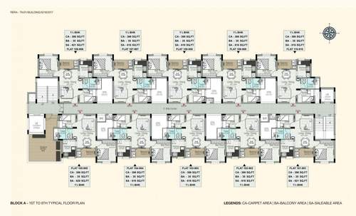  alamoxsreal-tuscany Tower 1 Cluster Plan