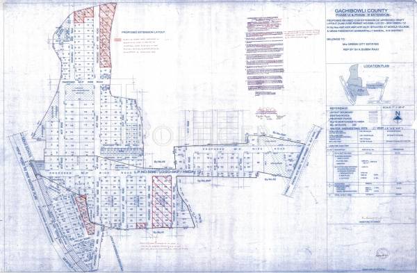 Images for Layout Plan of Green City Gachibowli County VI