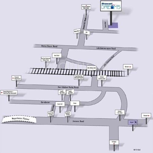  dreams Images for Location Plan of Bhawani Dreams