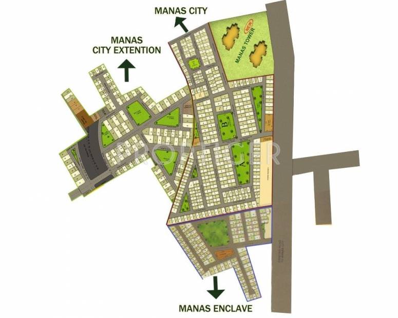 Images for Site Plan of Manas Manas Enclave Phase 2