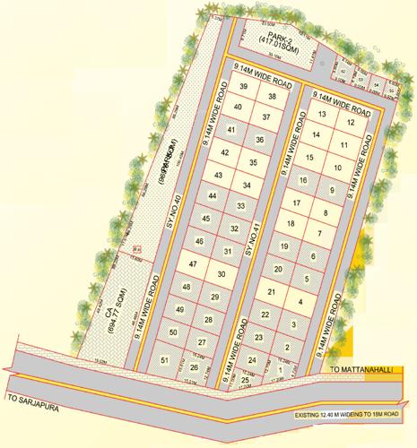 Images for Layout Plan of Annciya Bliss