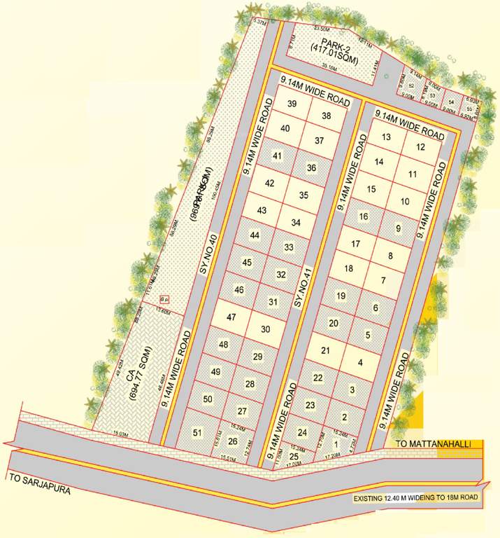 Images for Layout Plan of Annciya Bliss