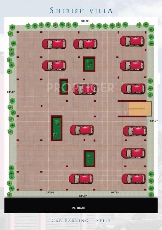 Guna Builders Shirish Villa Cluster Plan