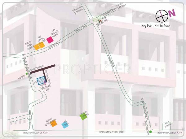 Location Plan Guna Builders Shirish Villa Location Plan