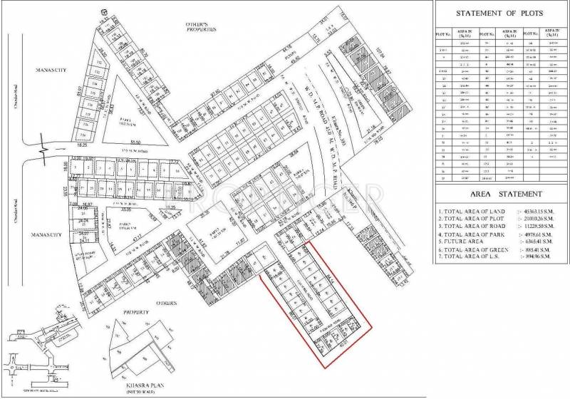 Images for Site Plan of Manas Manas Garden Extension